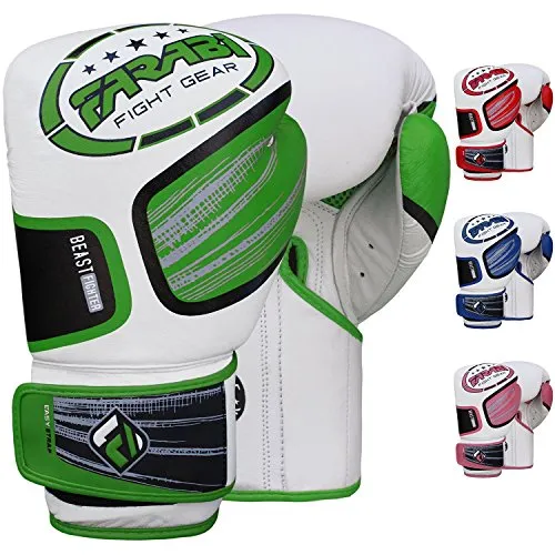 Farabi Beast guantoni boxe 10 oz in vera pelle
