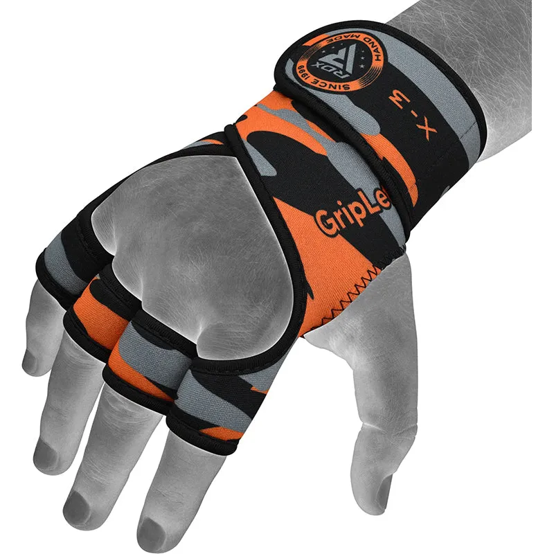 RDX X3 grips palestra neoprene sollevamento pesi