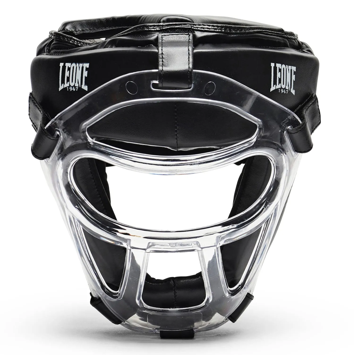 Leone1947 Plastic Pad casco boxe Nero XS/S