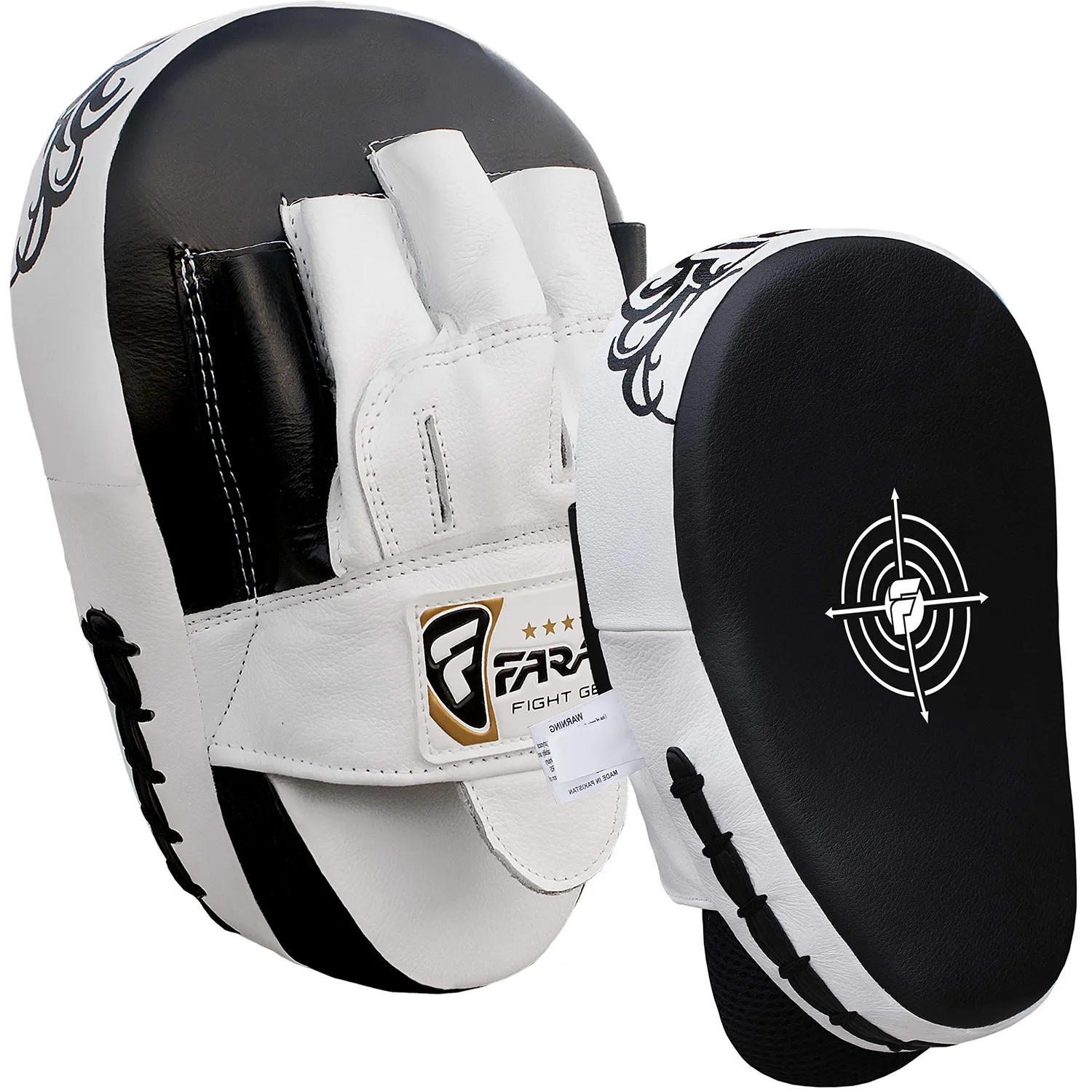 Farabi Sports colpitori curvi pelle boxe coppia