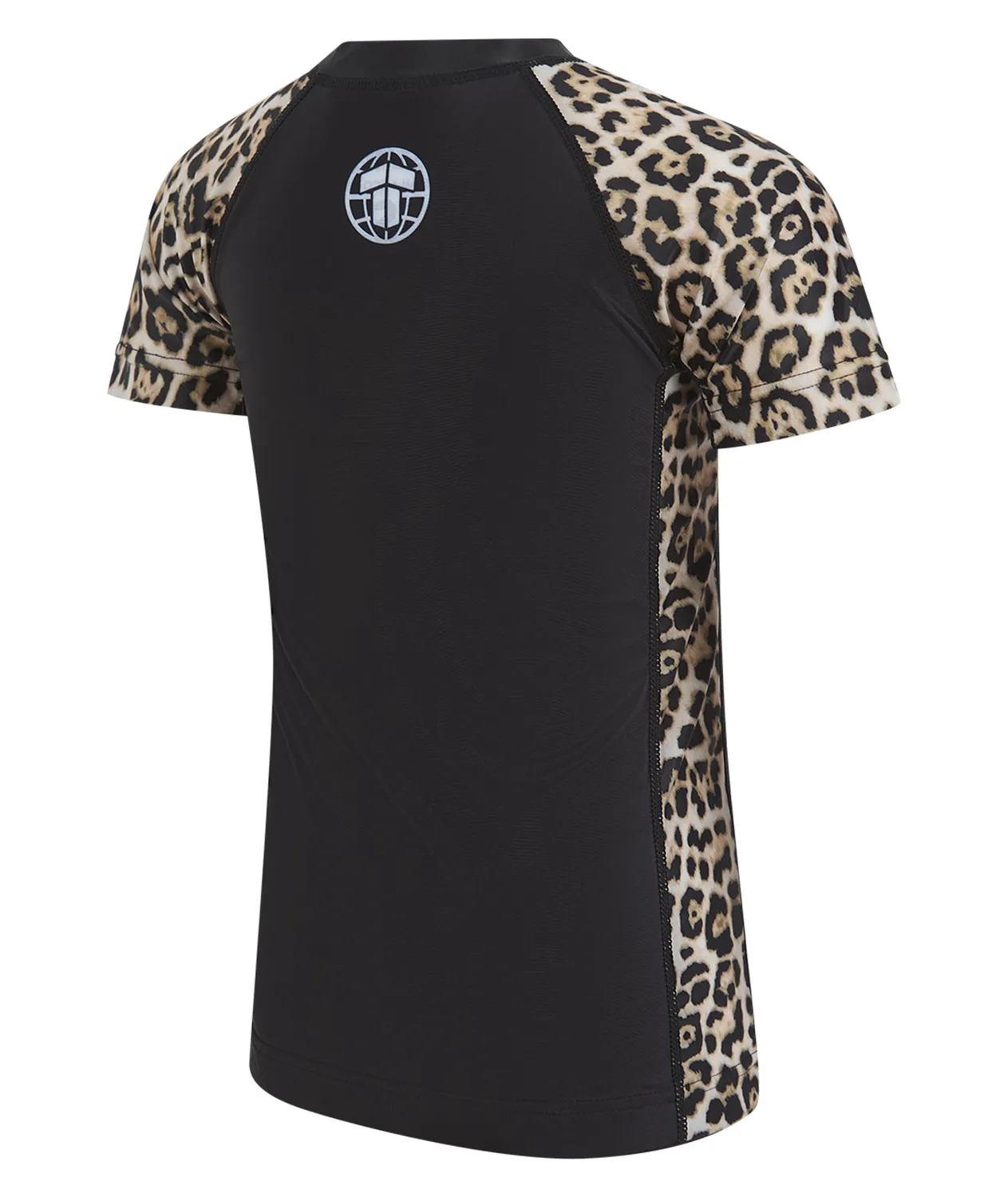 Tatami Recharged rash guard bimbi leopardata