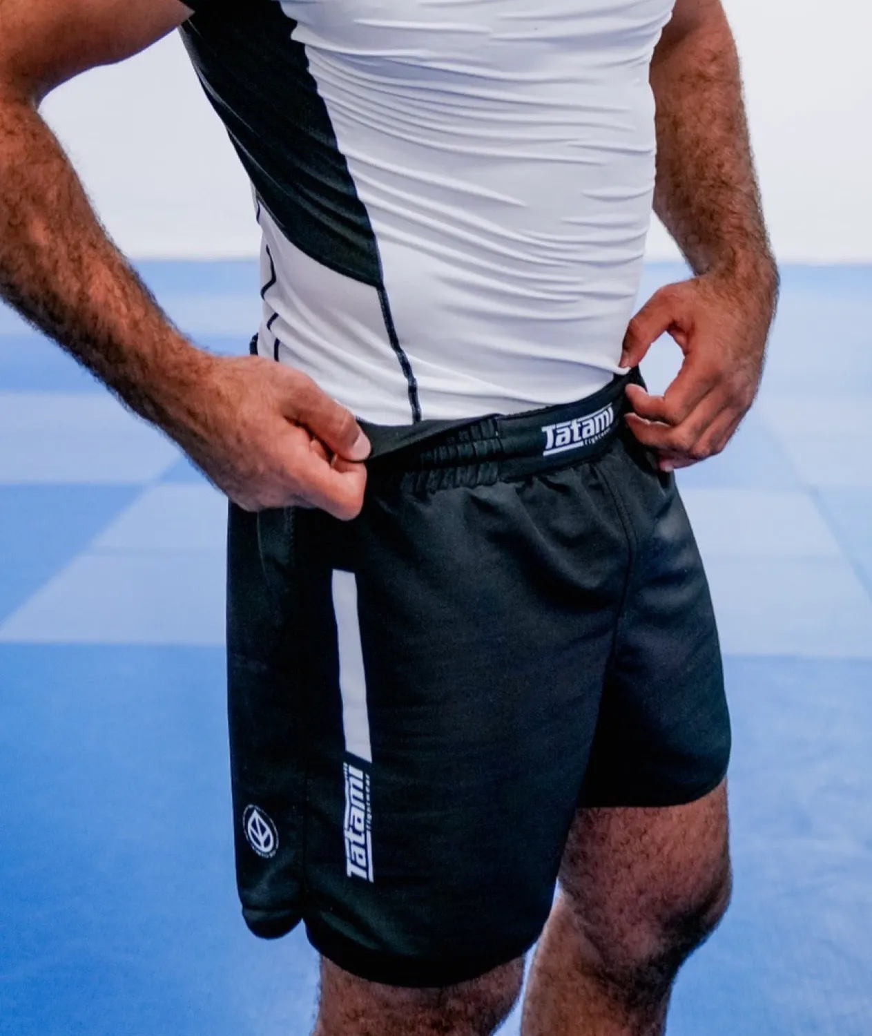 Tatami Everyday Hybrid shorts grappling neri