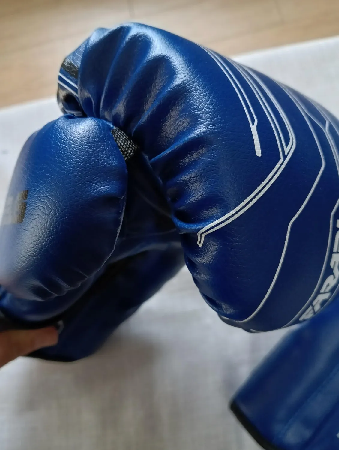 Farabi Sports FK-3.6 guantoni boxe bimbo 6 oz blu