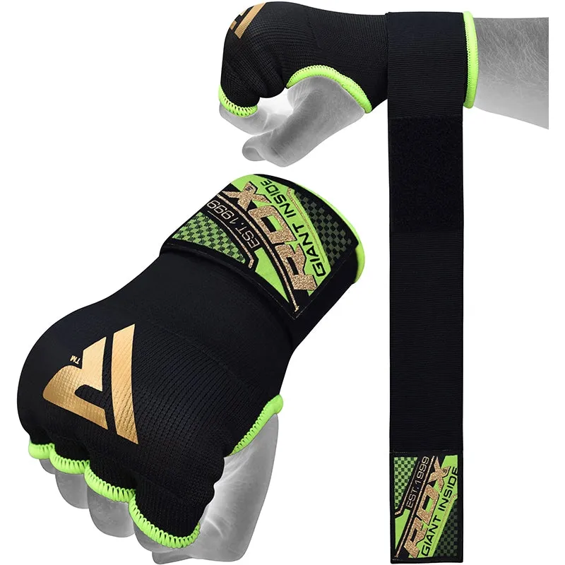 RDX 75cm sottoguanti boxe gel polso rossi