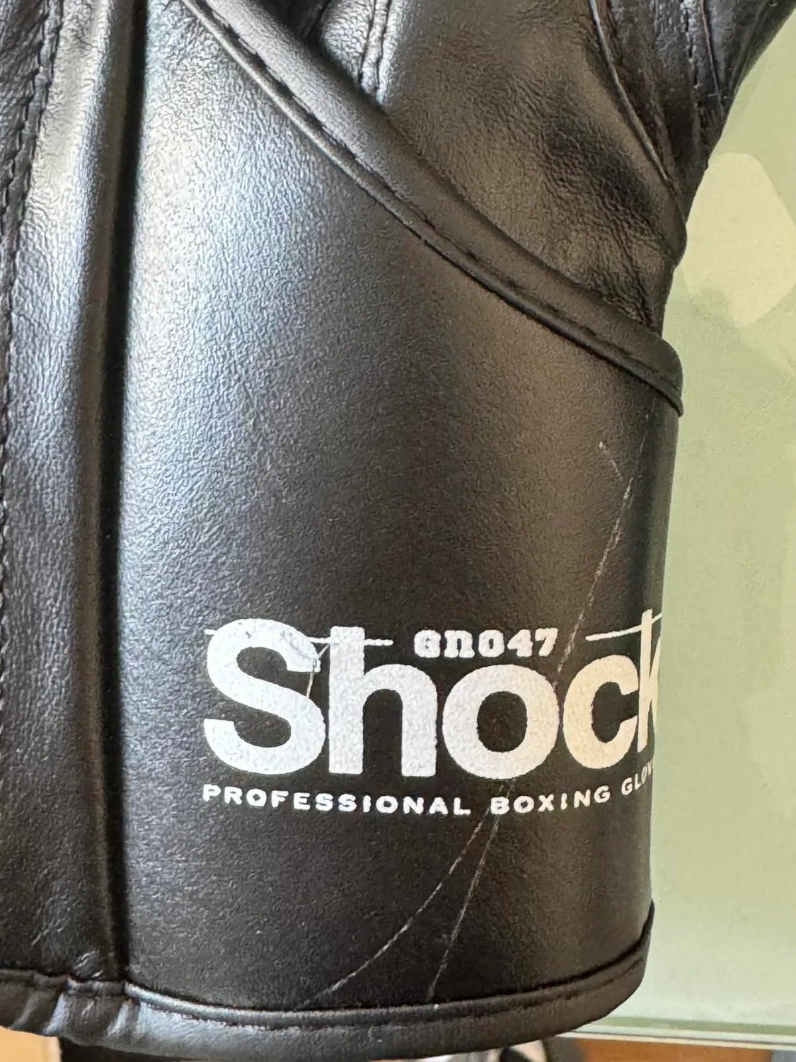 Leone1947 Shock Guantoni Boxe Pelle 10 oz Nero