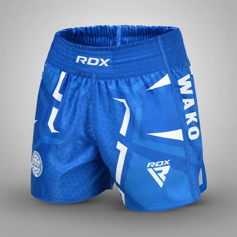 RDX P3 Kick Light divisa kickboxing rossa canotta+shorts
