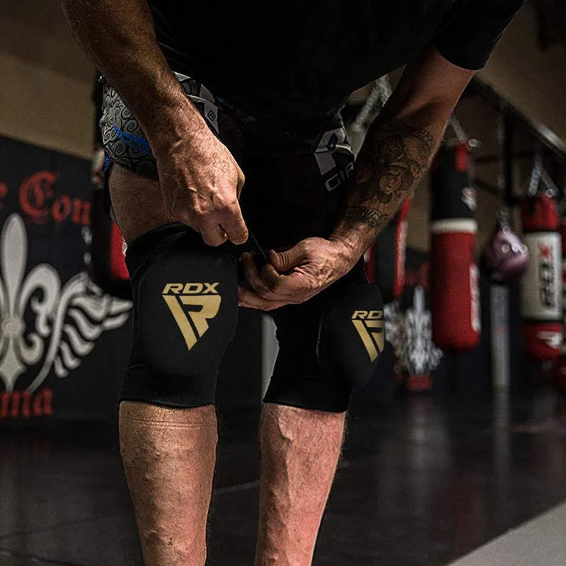 RDX K1 Ginocchiera Muay Thai MMA Gel Certificata CE