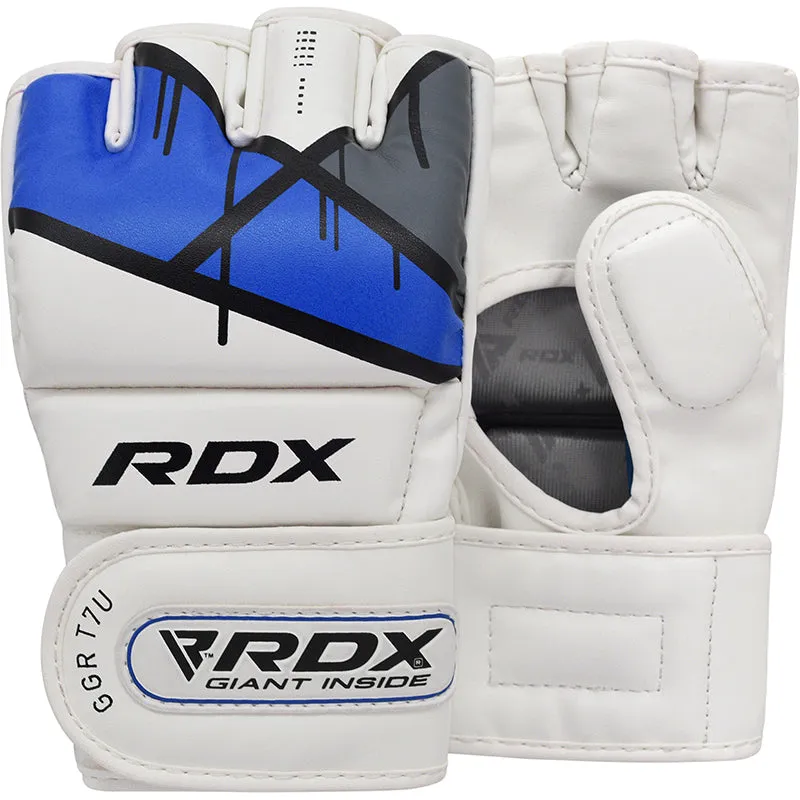 RDX T7 Ego Guanti MMA Grappling Pelle Resistente