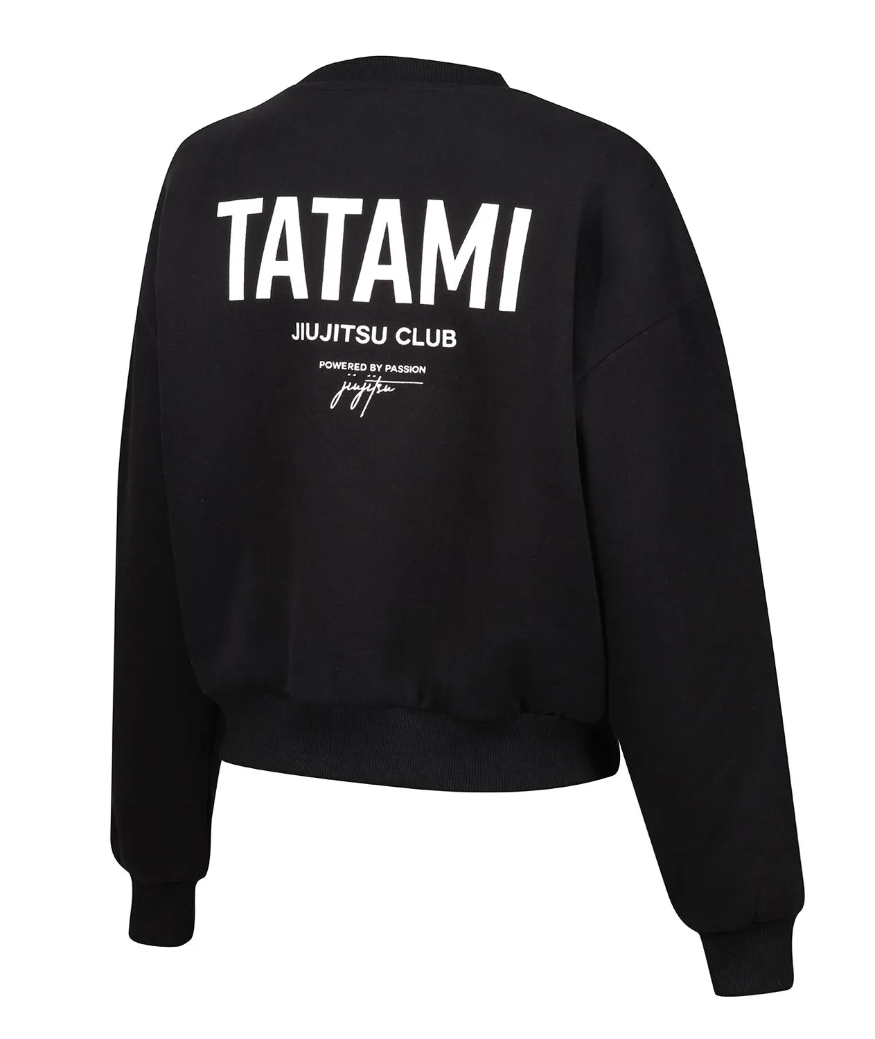 Tatami Fightwear JJ Club Cropped felpa donna nera