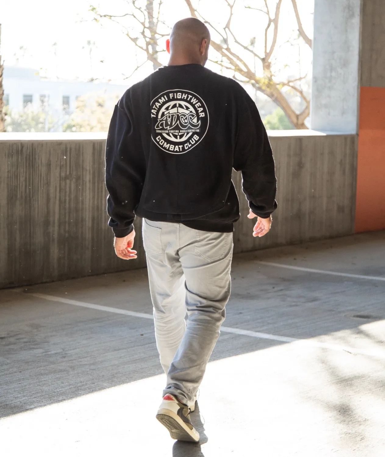 Tatami Fightwear X ADCC Combat Club felpa oversize nera
