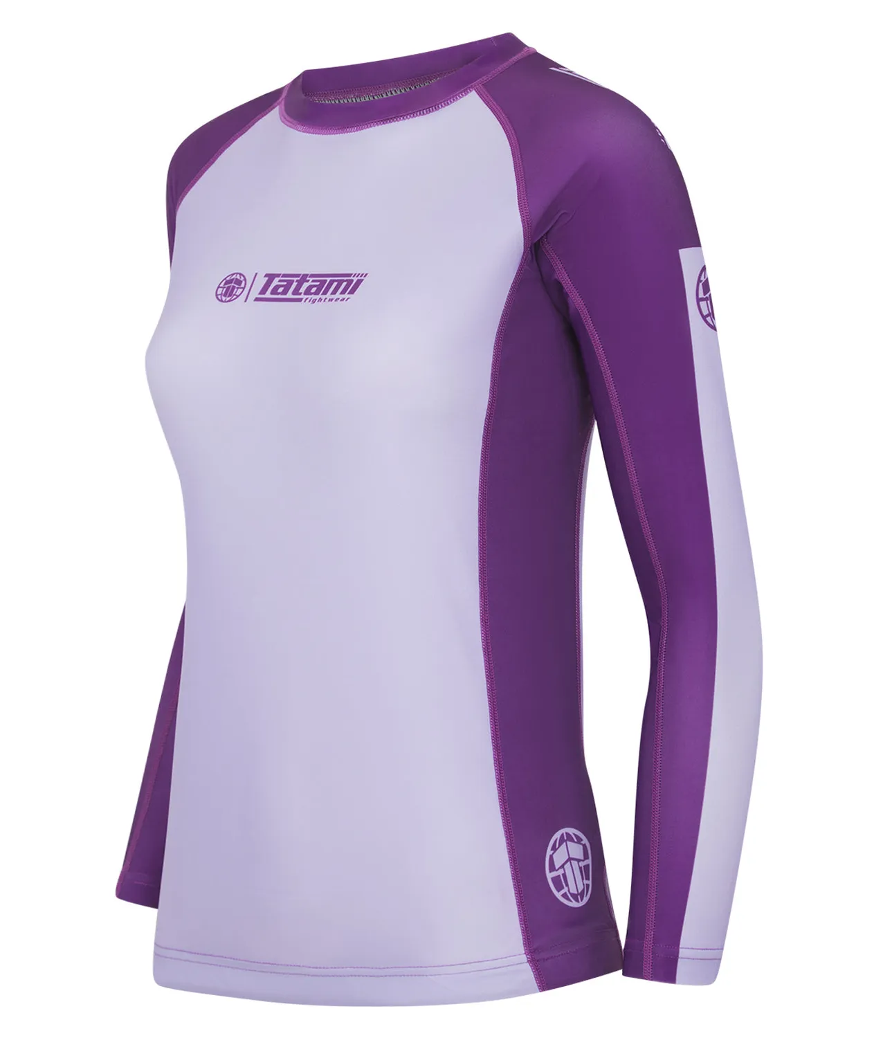 Tatami Contrast rash guard donna manica lunga berry
