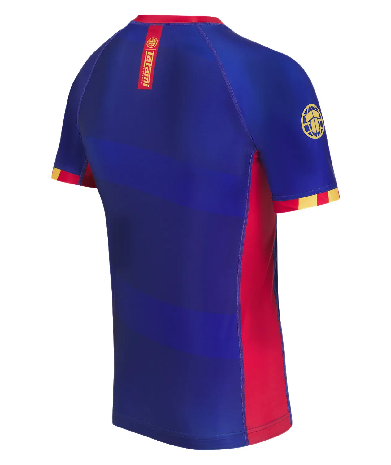 Tatami Nomad Rash Guard Uomo Blu Rossa Riciclata Leggera