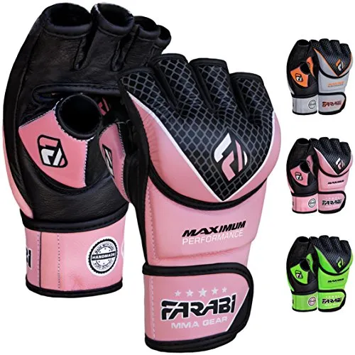 Farabi Maximum Performer Guanti MMA Pelle Bovina