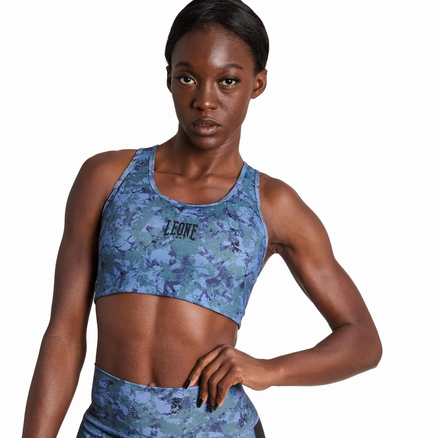 Leone 1947 Urban Fighter ABX412 top donna camo supporto medio