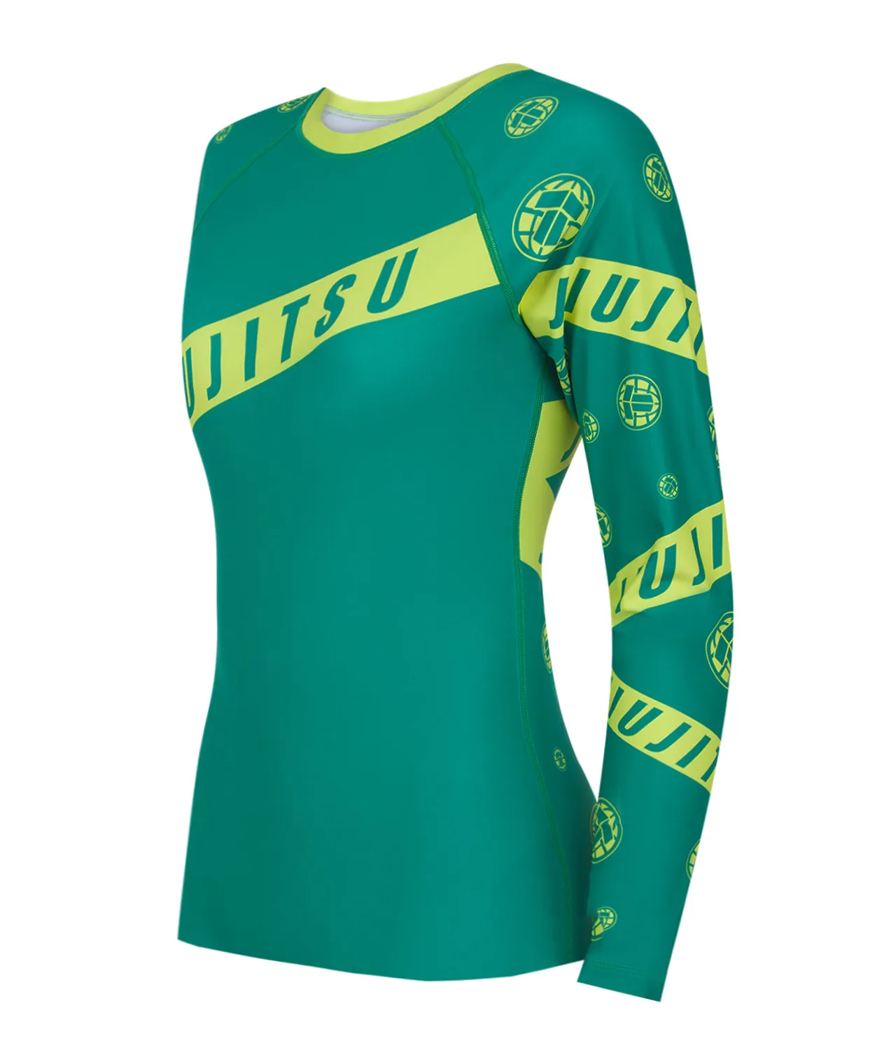 Tatami Fightwear Helena Rash Guard Donna Lunga Verde