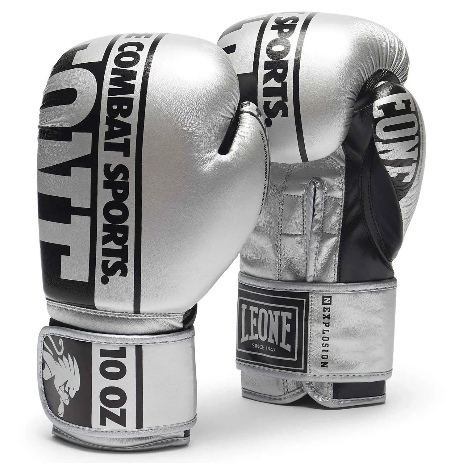 Leone1947 Nexplosion GN322 guanti boxe neri 12 oz