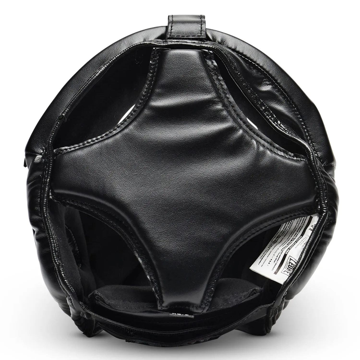 Leone1947 Plastic Pad casco boxe Nero XS/S