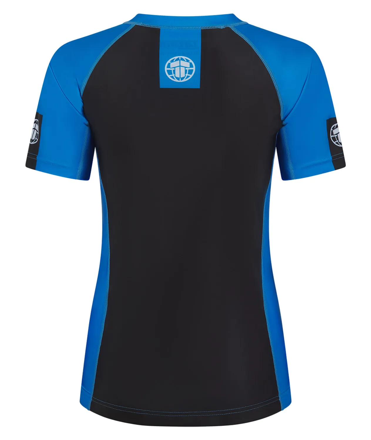 Tatami IBJJF Ranked Rash Guard Donna Blu manica corta