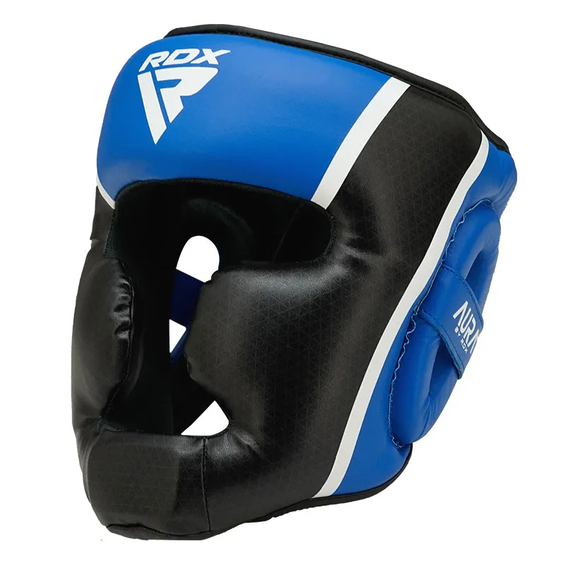 RDX Aura Plus T-17 Caschetto boxe pelle