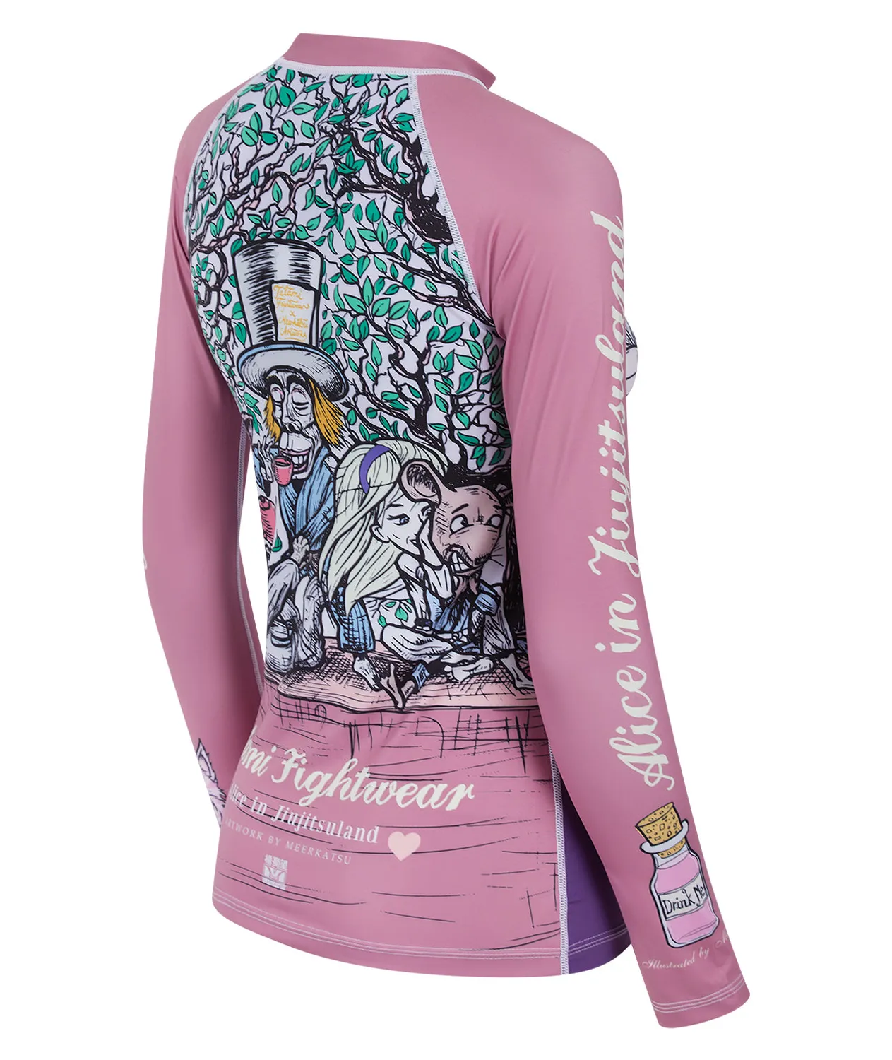 Tatami Meerkatsu Alice Rash Guard donna manica lunga
