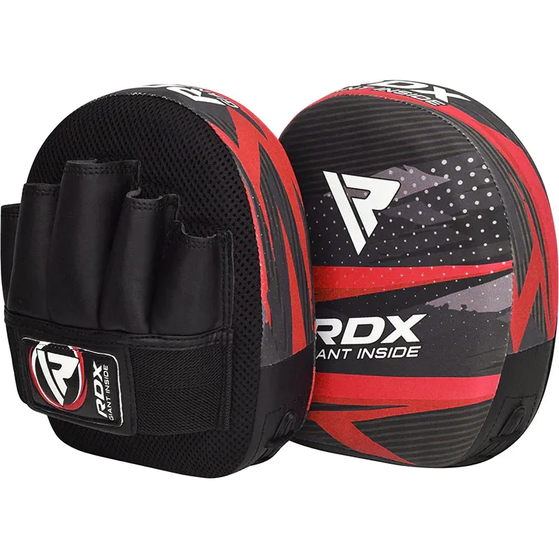 RDX J11 Colpitori Boxe Bimbi Rossi in Pelle