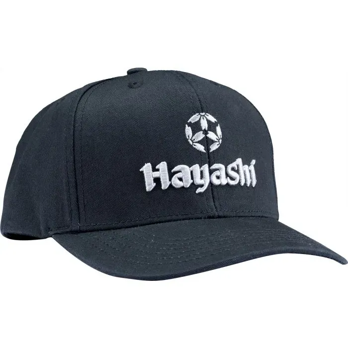 Hayashi Snapback cappellino nero cotone fitness