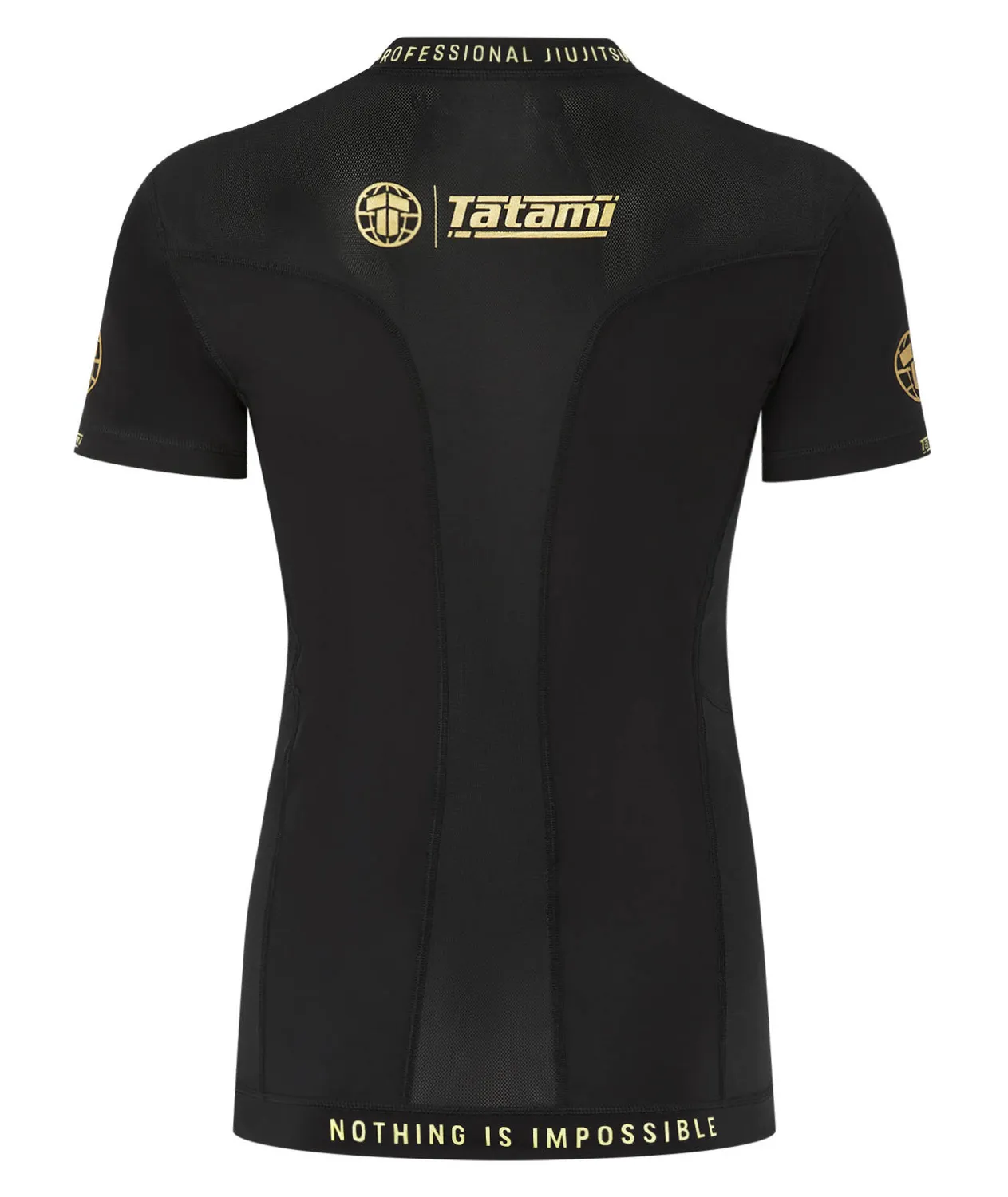Tatami Fightwear Pro rash guard donna nero oro