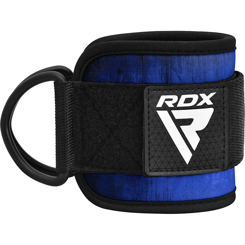 RDX A4 Cavigliere Cavo Palestra Nere Imbottite