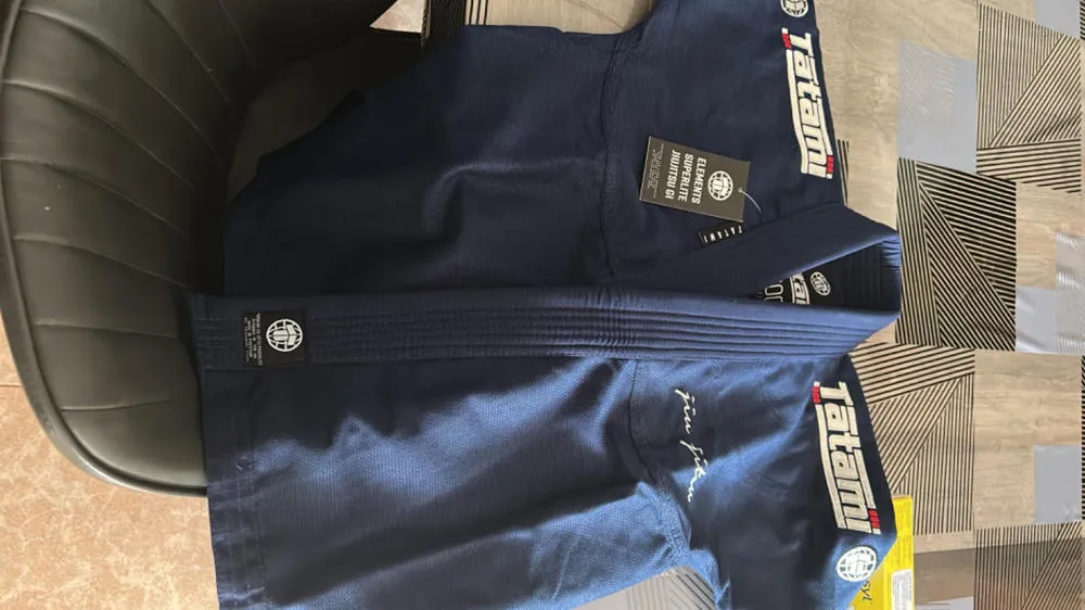 Tatami Elements Superlite kimono BJJ bambino blu navy leggero