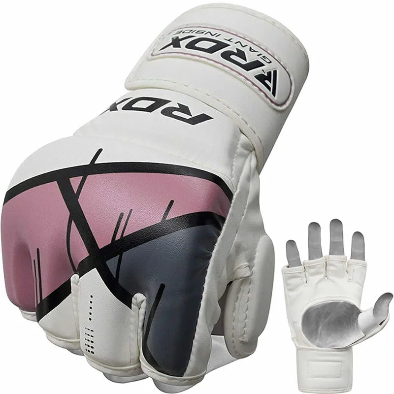 RDX T7 Ego Guanti MMA Rosa Donna