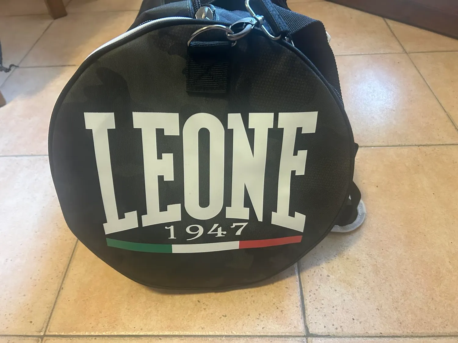 Leone1947 Camouflage Borsone Sportivo Verde 45 Litri