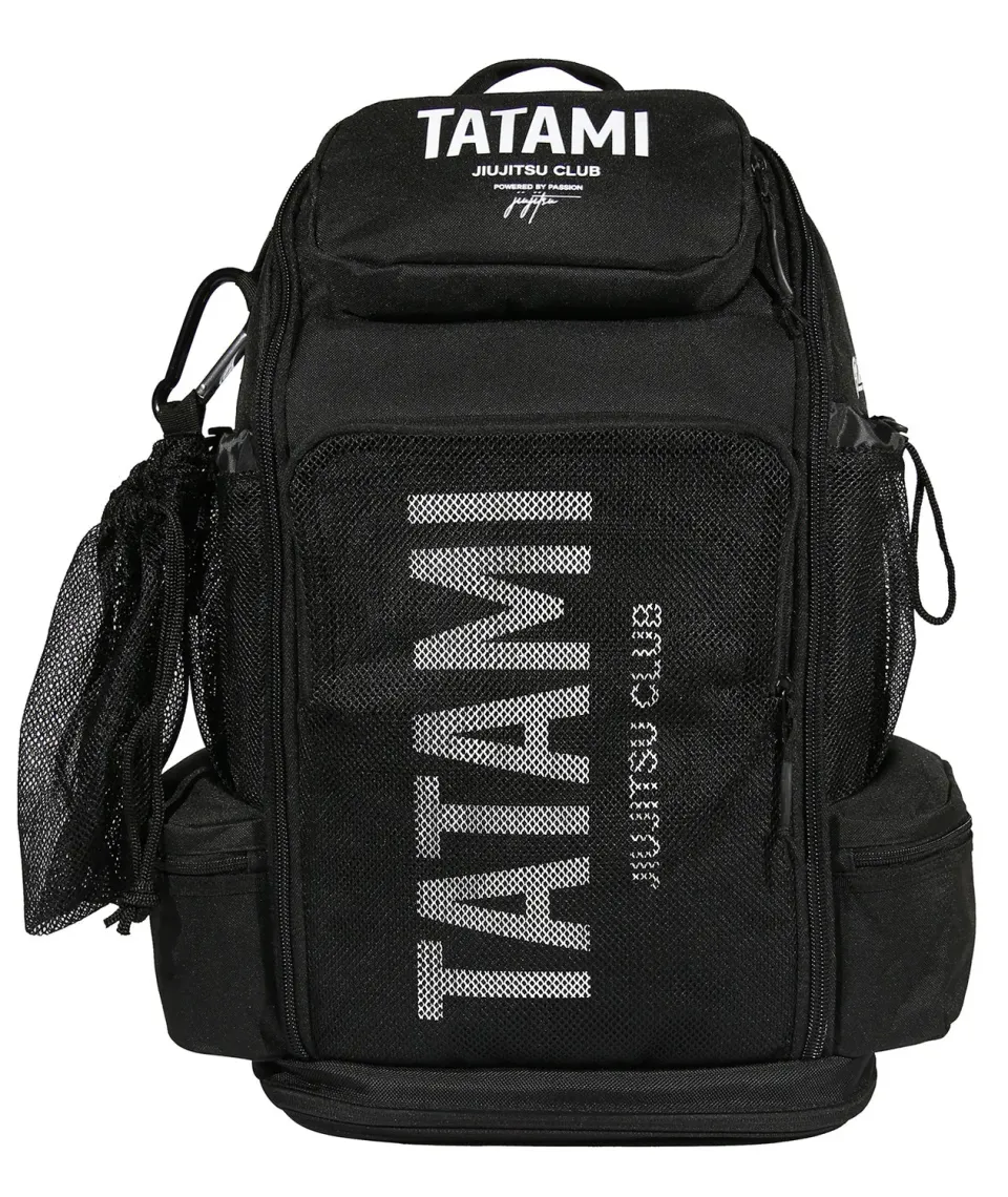 Tatami JJ Club Zaino Palestra Nero 46L tasca umida