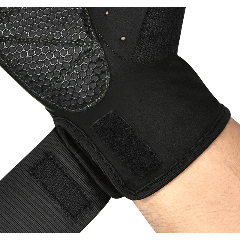 RDX W3 Guanti Palestra Allenamento Neri Imbottiti