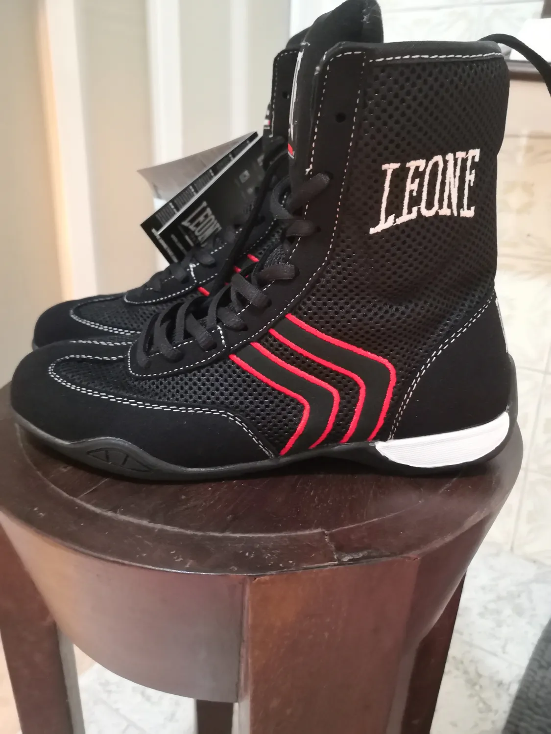 Leone1947 Hermes Scarpe da Boxe 42 traspiranti