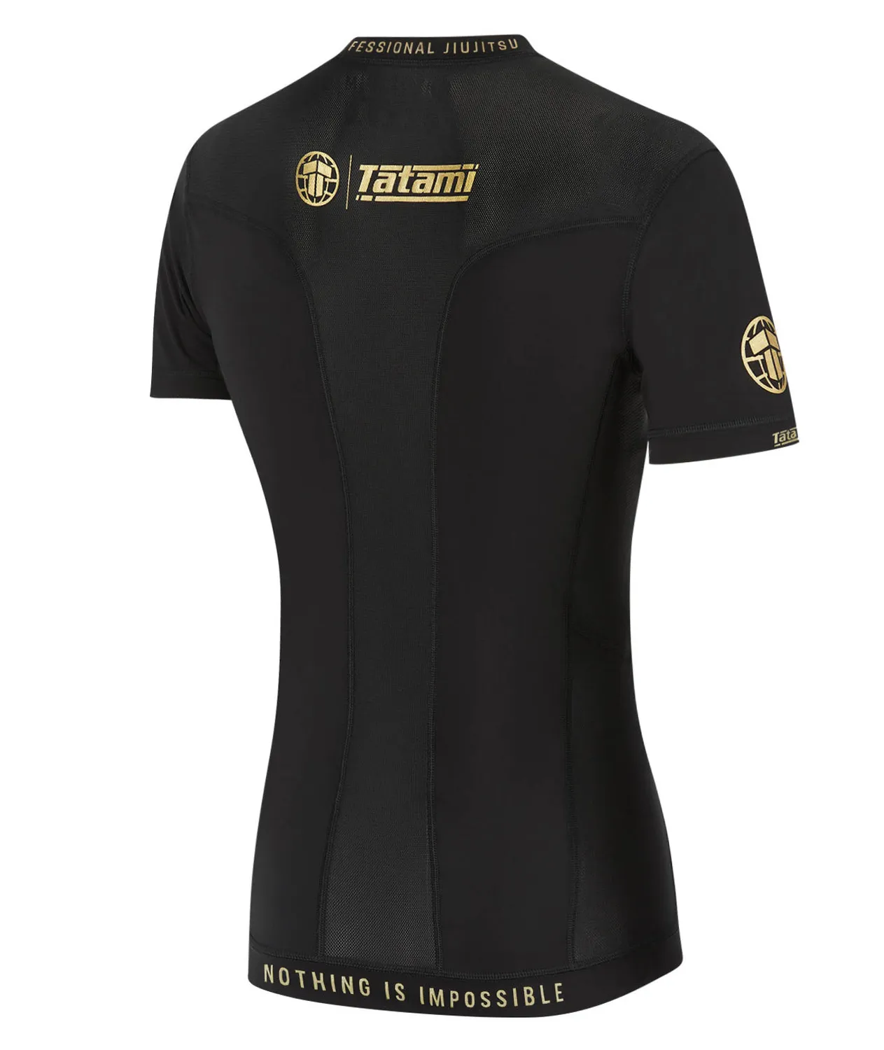 Tatami Fightwear Pro rash guard donna nero oro