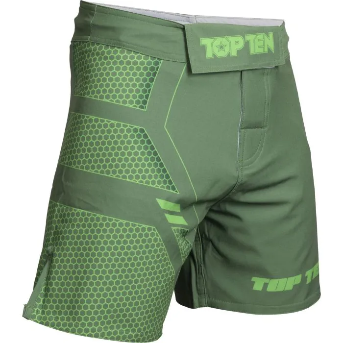Top Ten MMA Combat pantaloncini MMA elasticizzati