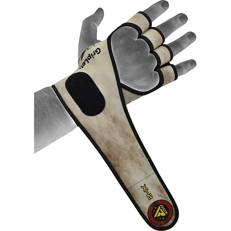 RDX T1 Guanti Palestra Sollevamento Pesi Neoprene