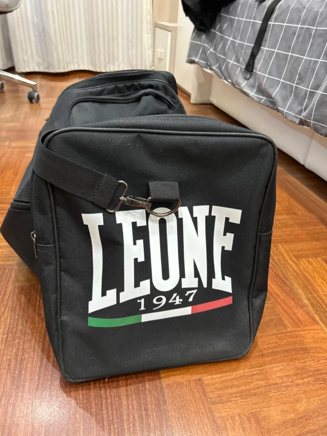 Leone1947 AC909 borsone sportivo blu 80 litri
