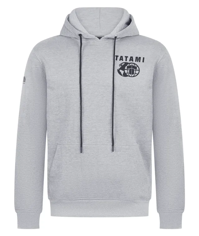 Tatami Raid Felpa con Cappuccio Uomo Grigia Cotone