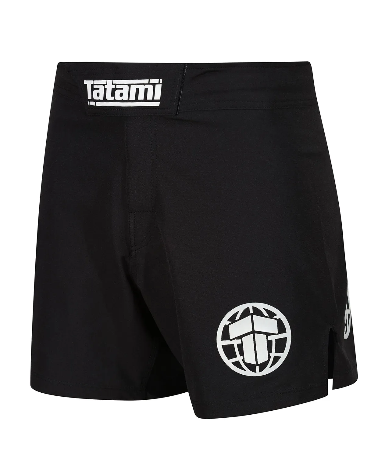 Tatami Fightwear Pro Grappling Shorts nero bianco no-gi