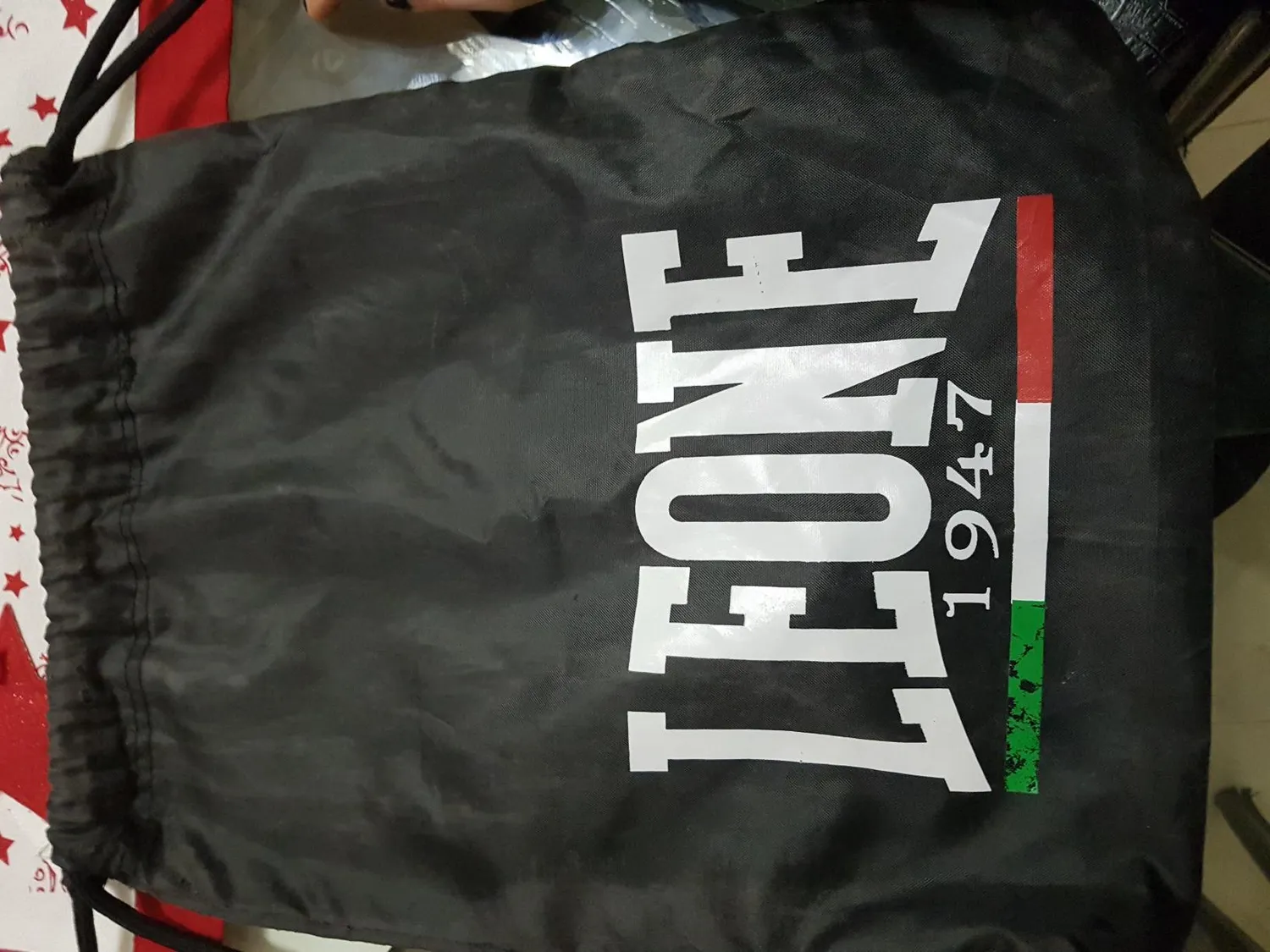 Leone 1947 Flag zaino sportivo nero 25 L AC901