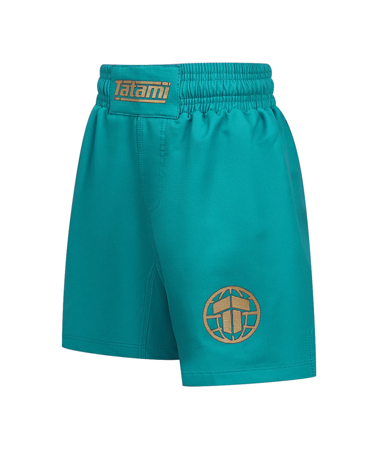 Tatami Fightwear Pro shorts grappling bambino teal leggeri