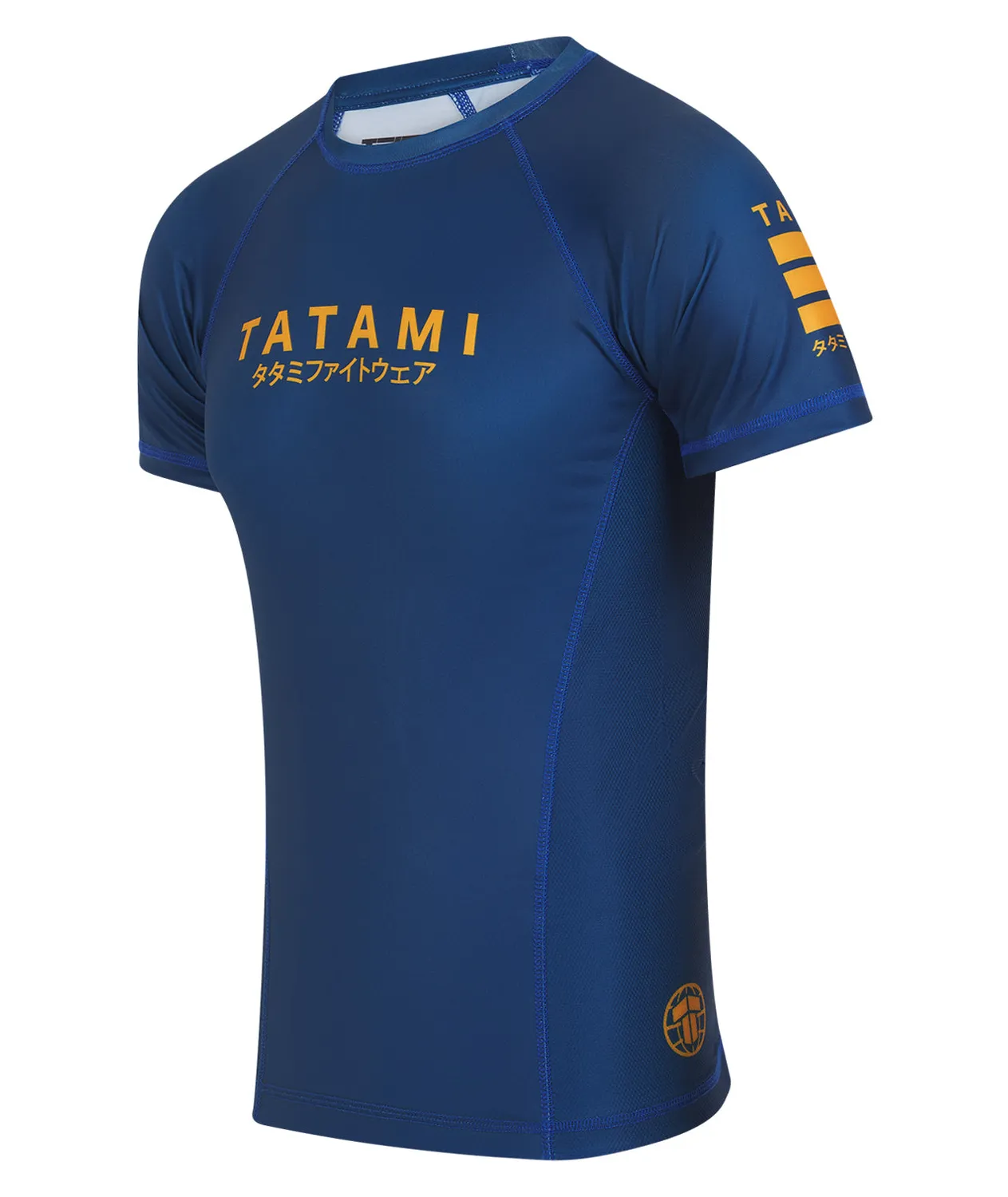 Tatami Katakana V2 rash guard blu manica corta