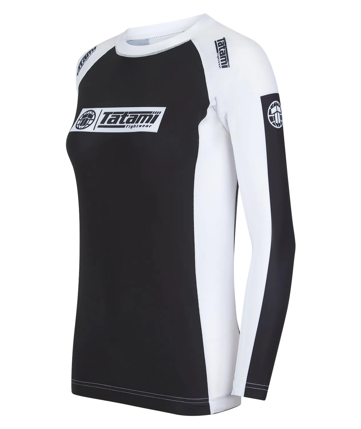 Tatami IBJJF Ranked Rash Guard Manica Lunga Donna Bianca