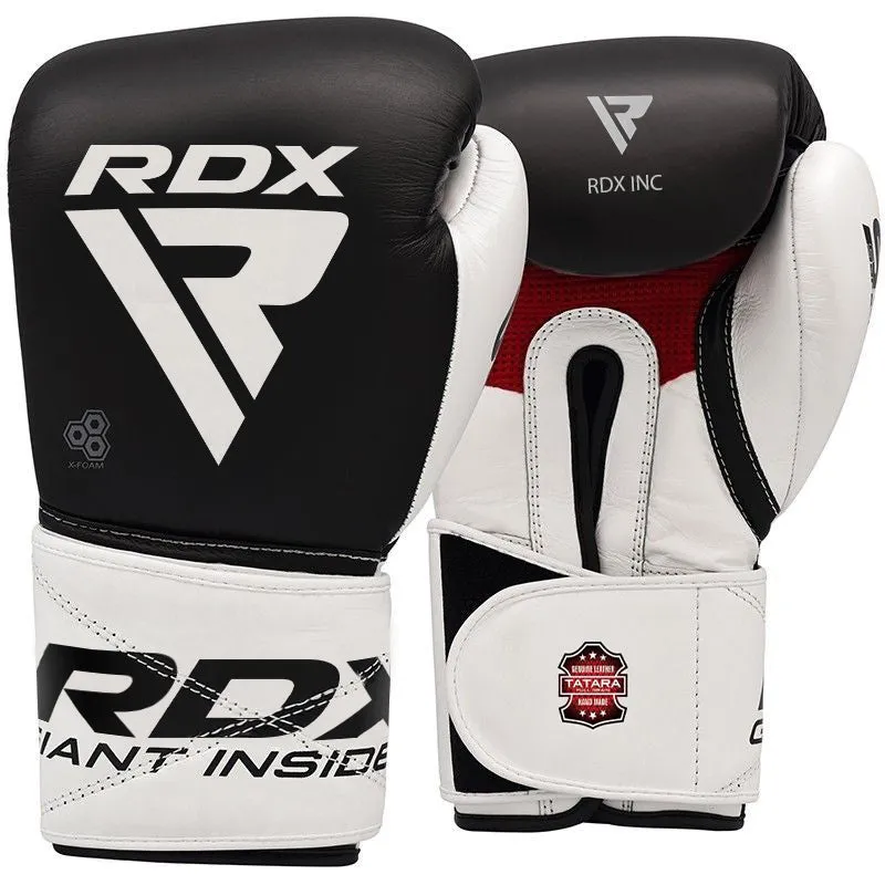 RDX S5 Guanti Boxe Sparring Pelle Cuoio Imbottiti