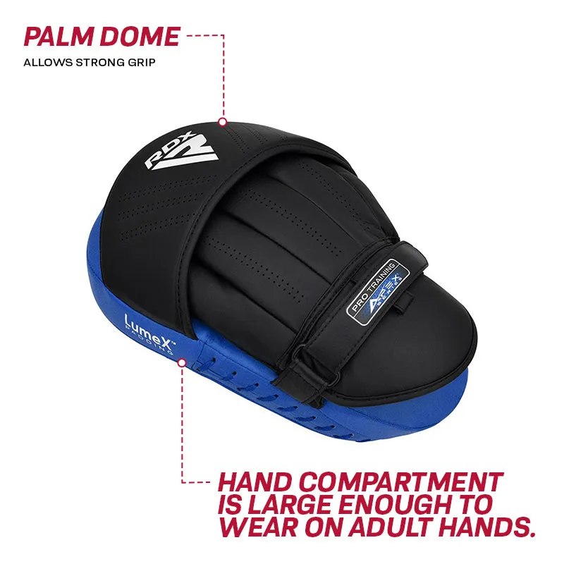 RDX Apex pao curvi boxe rossi imbottiti