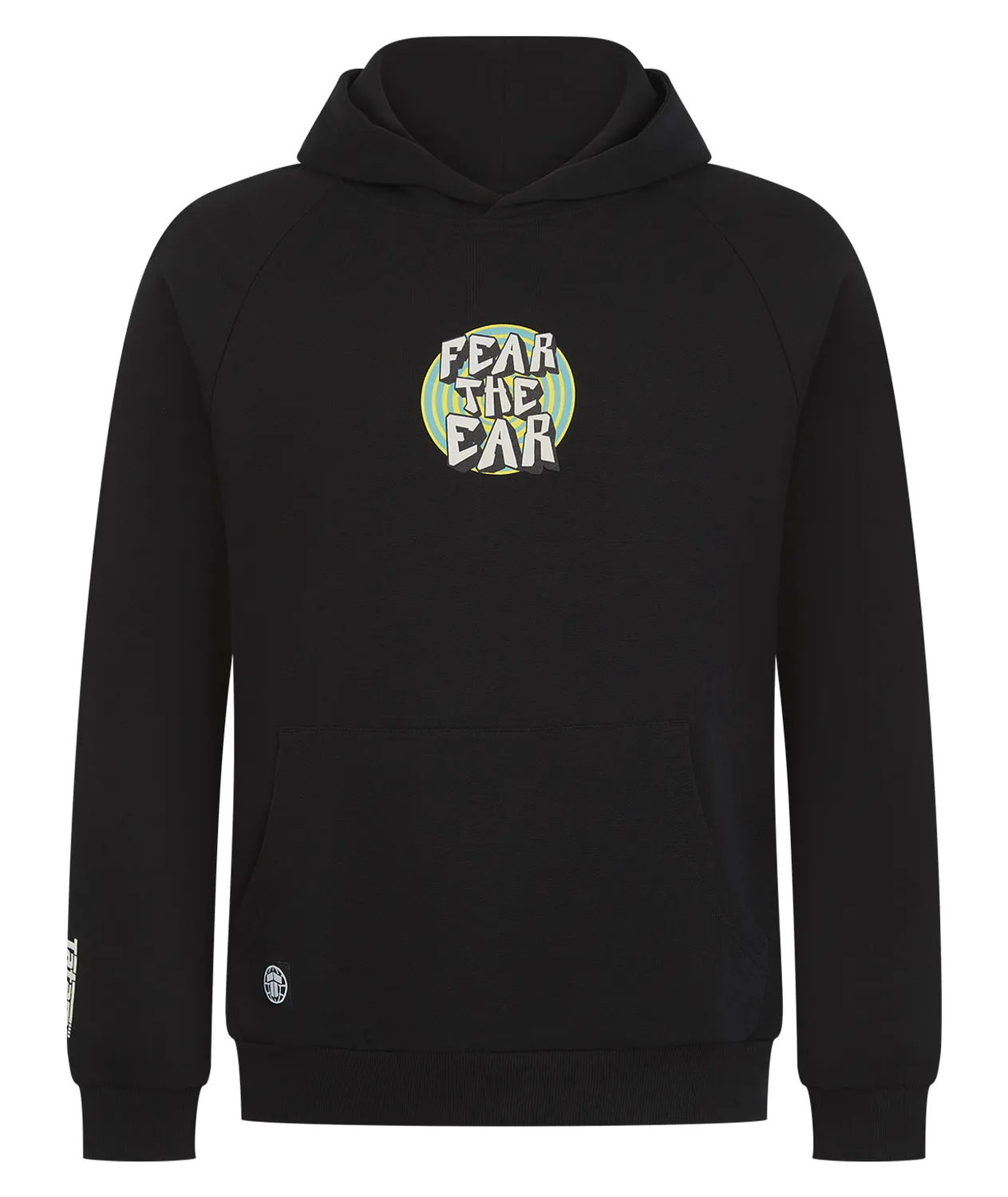 Tatami Fear The Ear felpa cappuccio nera 340 GSM cotone