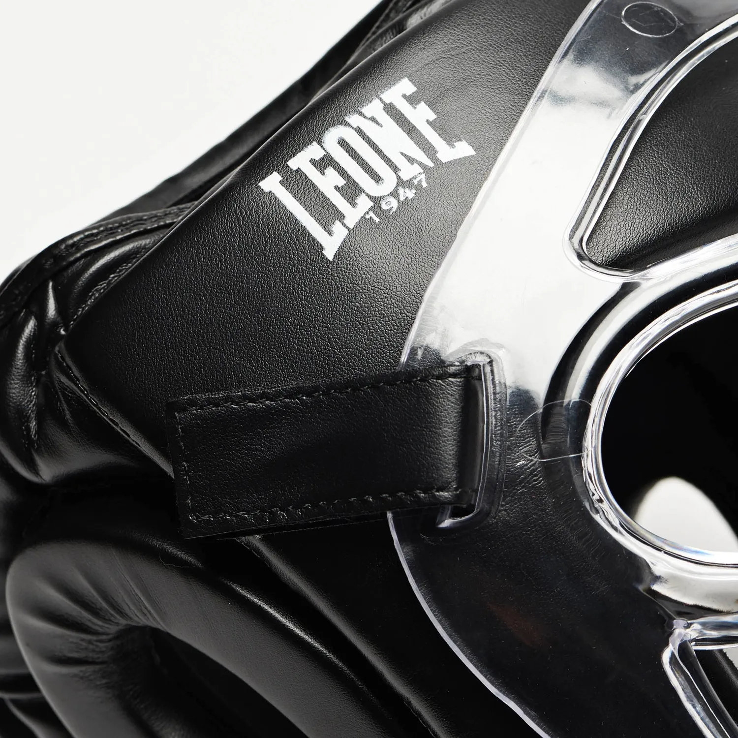 Leone1947 Plastic Pad casco boxe Nero XS/S