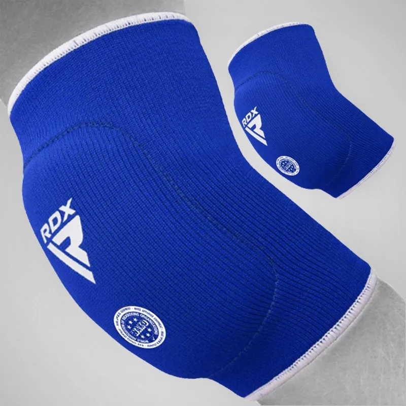 RDX WAKO gomitiera reversibile rosso-blu imbottita