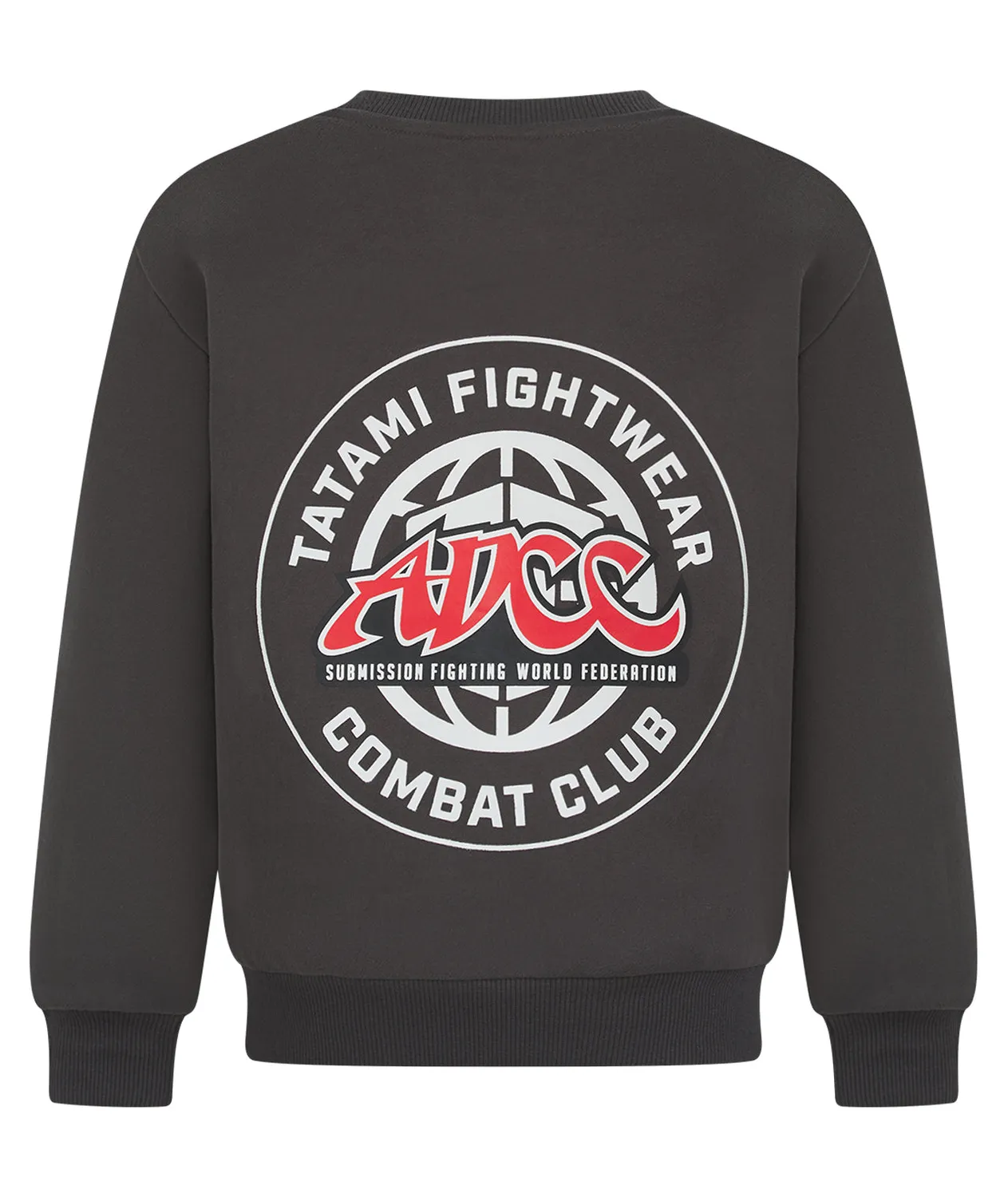 Tatami ADCC Combat Club felpa bambino grigia oversize
